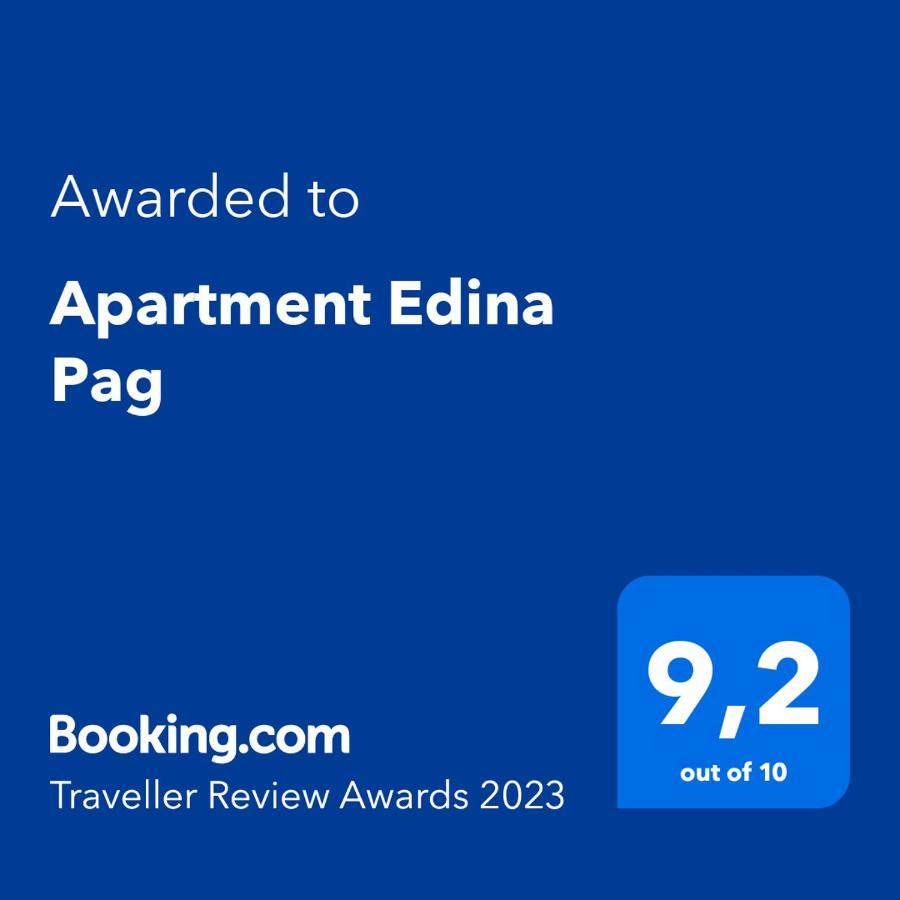 Apartment Edina Pag パグ エクステリア 写真